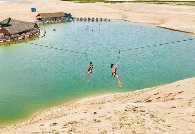 Suites Central Jeri جيجوكا دي جيريكواكوارا المظهر الخارجي الصورة